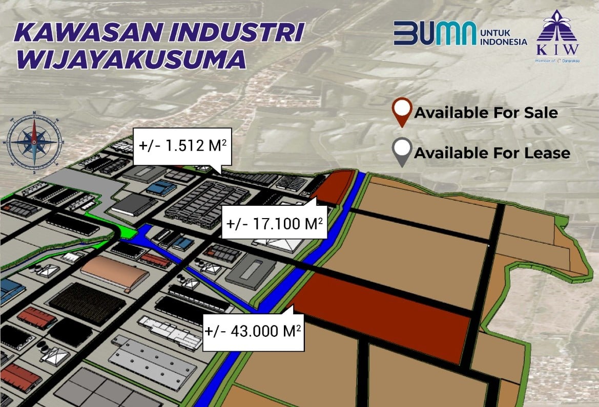 Available Tanah Kawasan Industri Wijaya Kusuma Karawang