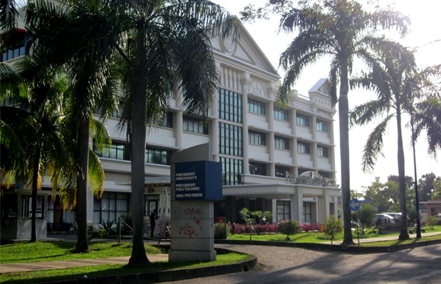 President University Cikarang, Lokasi Di Kawasan Industri Jababeka