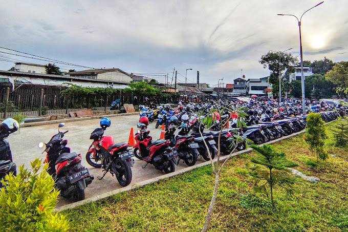 Lokasi Parkir Motor Stasiun Bekasi